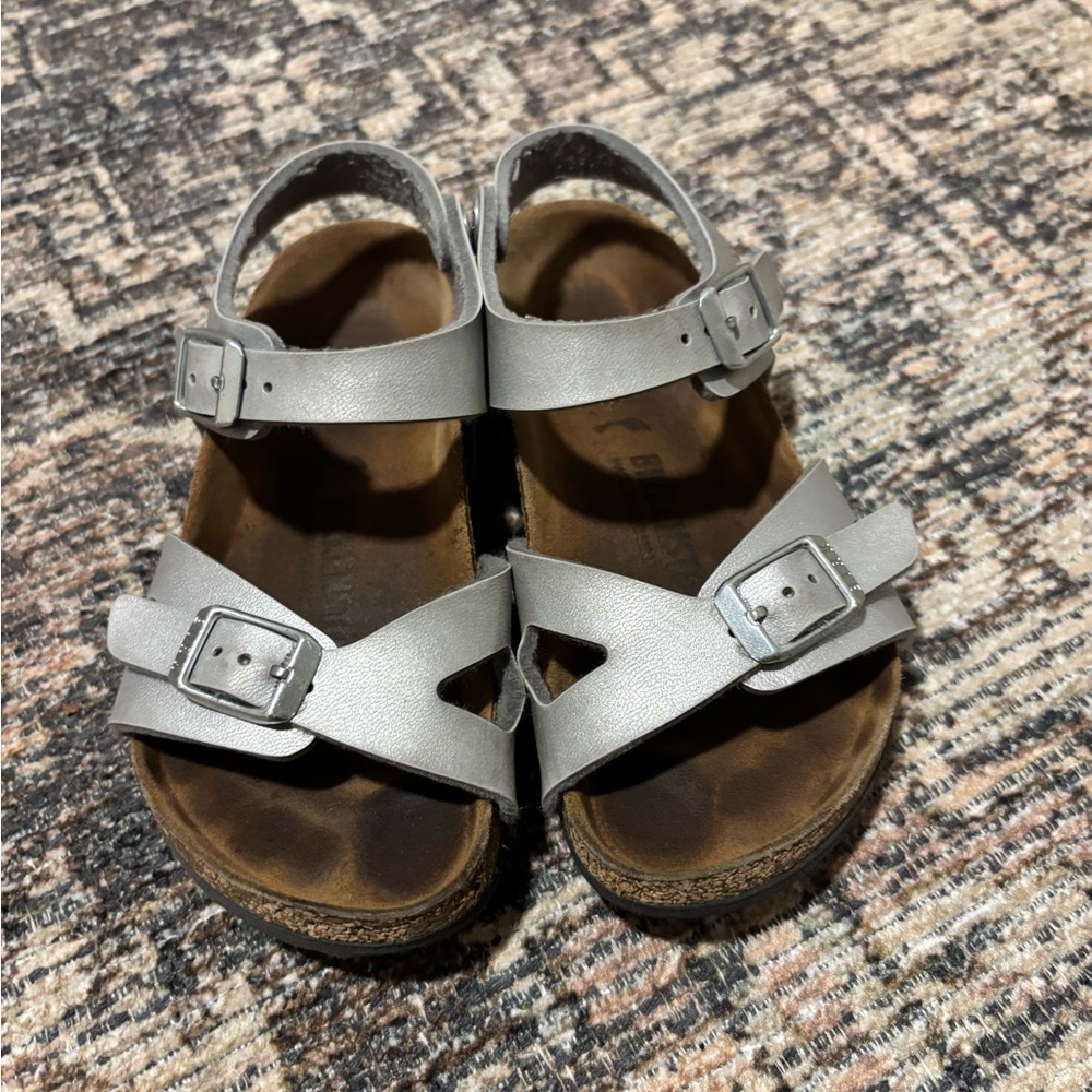 Birkenstock Silver Sandals